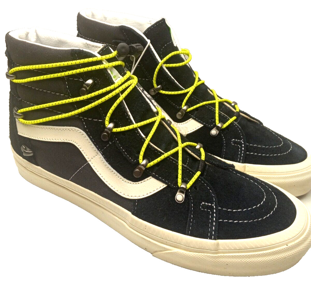 Vans Suede SK8-Hi Echo DX Black Raven Mens Sz 9.5 Womens Sz 11 LACE Youre way
